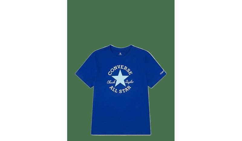 CONVERSE Te-S/S Tee - BLUE - 140/148 – kuva 1/2