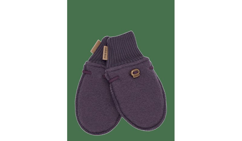 MIKK-LINE Wool Mittens - PLUM PERFECT - 86/92 – kuva 1/2