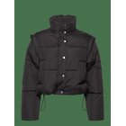 GINA TRICOT Mei Puffer Jacket - BLACK - XS