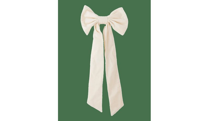 BLOOMINGVILLE Ruby Deco Bow - WHITE - L53 cm – kuva 1/3