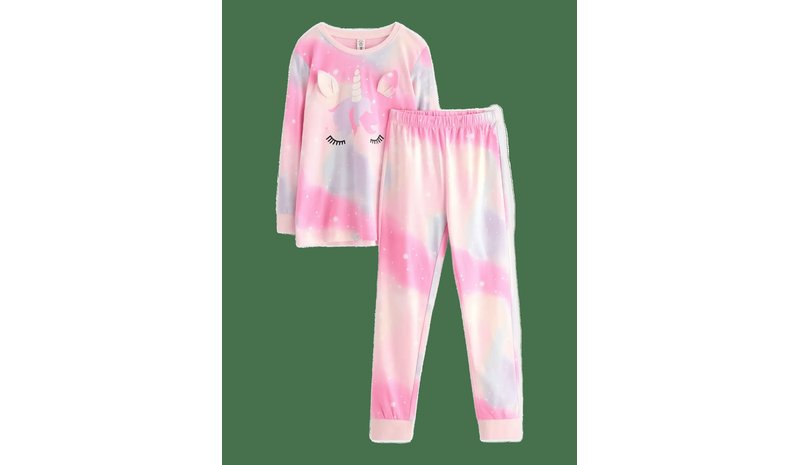 LINDEX Pyjama Set - LIGHT PINK - 122/128