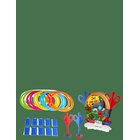 SUNTOY Hoppringar/Dartspel 2 In 1 - MULTI COLOURED - One Size