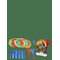 SUNTOY Hoppringar/Dartspel 2 In 1 - MULTI COLOURED - One Size – kuva 1
