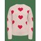 KIDS ONLY Kognaja L/S Flower Pullover Knt - BIRCH - 110-116 – kuva 1