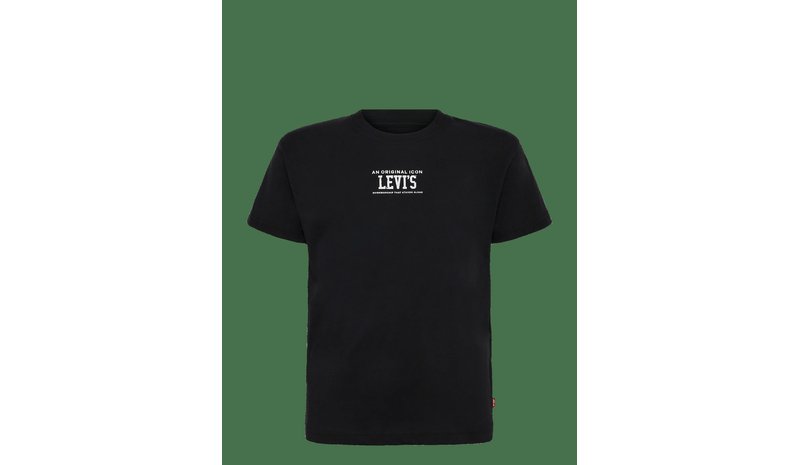 LEVI'S Te-S/S Tee - JET BLACK - 104