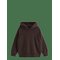 LINDEX Hoodie - DARK BROWN - 92 – kuva 1