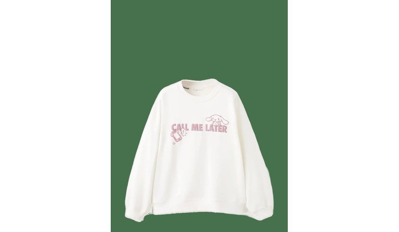 MANGO Hello Kitty Sweatshirt - NATURAL WHITE - 116