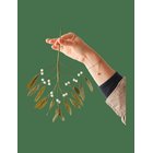 STUDIO ABOUT Paper Flower - GREEN - L:30 cm