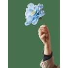 STUDIO ABOUT Paper Flower - BLUE - L:48 cm