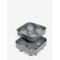 CILIO Ice Cube Shape Quattro - GREY - 12X 5.5X 12 cm – kuva 1