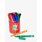 SENSE Fiberpennor Jumbo 24-P,Pennburk - RED - One Size