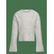 MANGO Knitted Ribbed Sweater - LT PASTEL GREY - 5-6 – kuva 1