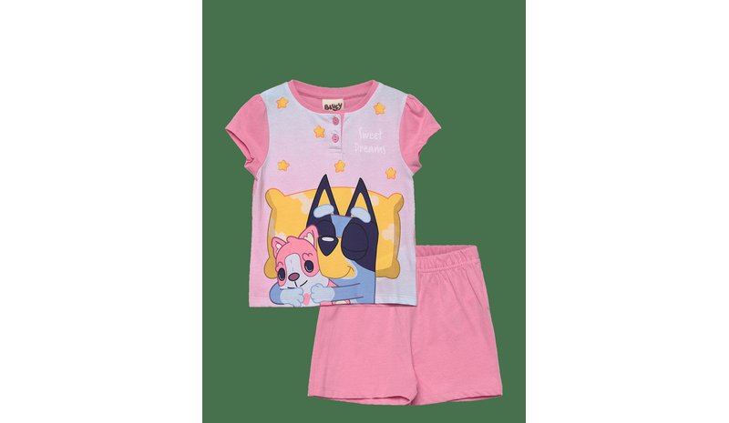 BLUEY Pyjama - PINK - 98 – kuva 1/2