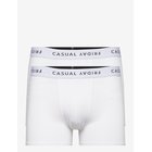 CASUAL FRIDAY Cfnorh 2-Pack Bamboo Trunks - BRIGHT WHITE - 3XL