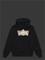 LEVI'S Po-Pull-Over Hoody - JET BLACK - 158 – kuva 1