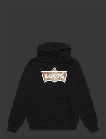 LEVI'S Po-Pull-Over Hoody - JET BLACK - 158 – kuva 1/2