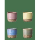 AIDA Raw Colour - Mini Kop 4 Pak 5 Cl. 1 X Greenish /Blueish/Yellowish/Roseish - MIX - One Size