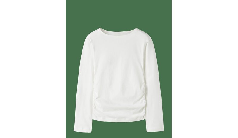 NAME IT Nkfofransa Ls Top Bf - CLOUD DANCER - 116 – kuva 1/2