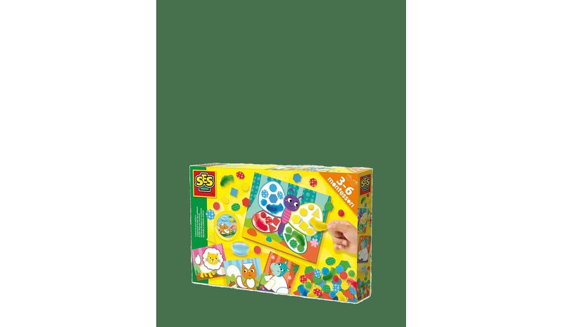 SES CREATIVE Montessori - Sorting Colours And Materials - MULTI - One Size – kuva 1/2