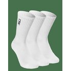 ICANIWILL Training Socks 3-Pack - WHITE - 42-44