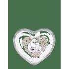 MUURLA Moomin Glass Jar Together 11,5Cm - CLEAR - H11.5 cm