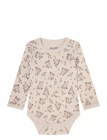 CELAVI Body Ls - Aop - GRAPE SHAKE - 90 – kuva 1/2
