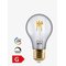 E3LIGHT E3 Led Vintage A60 E27 922 Spiral Dimmable Plastic - CLEAR - Ø6.0X10.4 cm – kuva 1