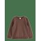 LINDEX Sweatshirt With Brushed Inside - DARK BROWN - 116 – kuva 1