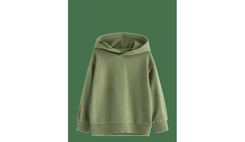 LINDEX Hoodie - DARK LIME - 122 – kuva 1/2