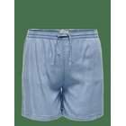 ONLY CARMAKOMA Carpema Life Lyocell Dnm Shorts Yok - MEDIUM BLUE DENIM - 46