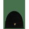LYLE & SCOTT Basic Beanie - JET BLACK - One Size – kuva 1