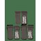 HUMMEL Hmlmini Non Slip 3-Pack Sock - DARK GULL GRAY - 21/23 – kuva 1