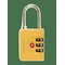 SAMSONITE Combilock 3 Dial Tsa - YELLOW - One Size – kuva 1