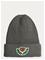 MINI RODINI E.t Patch Knitted Rib Fold Up Hat - GREY - 56/58 – kuva 1
