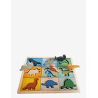 MAGNI TOYS Dino Puzzle In Fsc Wood - MULTI - One Size