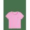 TOMMY HILFIGER Essential Rib Top Ss - PINK DAISY - 38 – kuva 1
