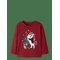 NAME IT Nmfrepoler Ls Nreg Top Box - RED DAHLIA - 86 – kuva 1