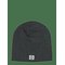 MIKK-LINE Cotton Hat - Solid - DARK GREY MELANGE - 98/104 – kuva 1