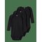 NAME IT Nbnbody 3P Ls Solid Noos - BLACK - 50 – kuva 1