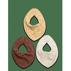 FIXONI Bandana Bibs 3-Pack - STRAW - One Size