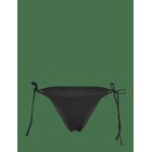 WEEKDAY Mid Rise Brazilian Tie Bikini Bottoms - BLACK - XL
