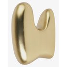 BROSTE COPENHAGEN Roberta Hook - BRASS FINISH - 7 cm