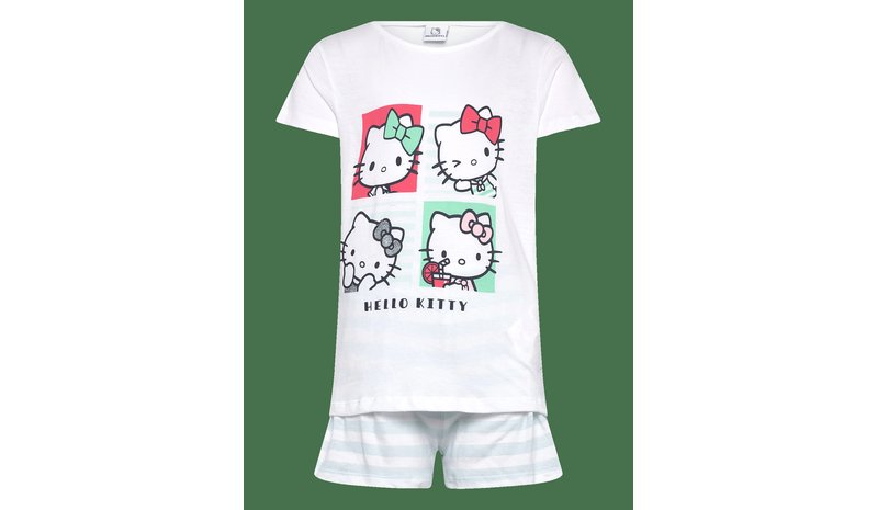 HELLO KITTY Pyjama - WHITE - 104