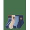 LINDEX 4-Pack Ankle Socks - DARK BLUE - 13/15 – kuva 1