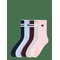 LINDEX 5-Pack Socks - DARK DUSTY RED - 31/33 – kuva 1