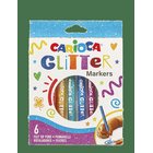 CARIOCA Carioca Glitterpennor 6 St - MULTI - One Size
