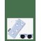 LINDEX Sunglasses Set W Case Moomin - LIGHT BLUE - One Size – kuva 1