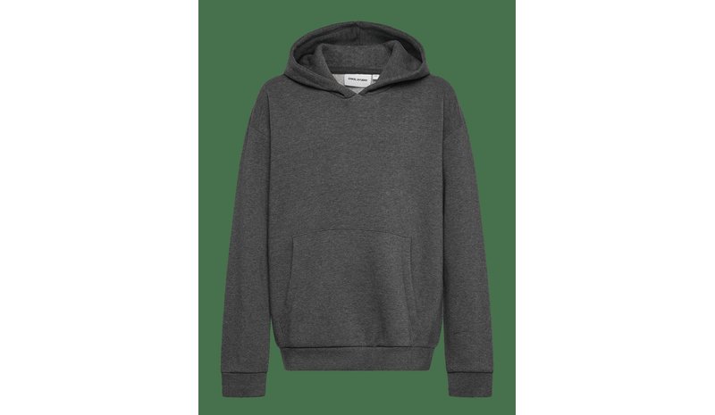 ENKEL STUDIO Hoodie - DK GREY - 128 – kuva 1/2