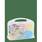 PRIMO Fingerpaint 6 Pots - Pastel - MULTI - One Size
