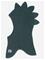 MIKK-LINE Wool Fullface - Dino - DARK SLATE - 98/104 – kuva 1